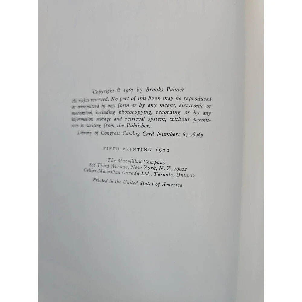 A Treasury of American Clocks by Brooks Palmer